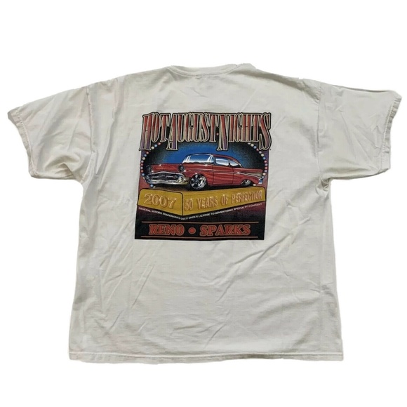 Hot August Nights T-Shirt 2007 Reno Sparks Nevada - Picture 1 of 4